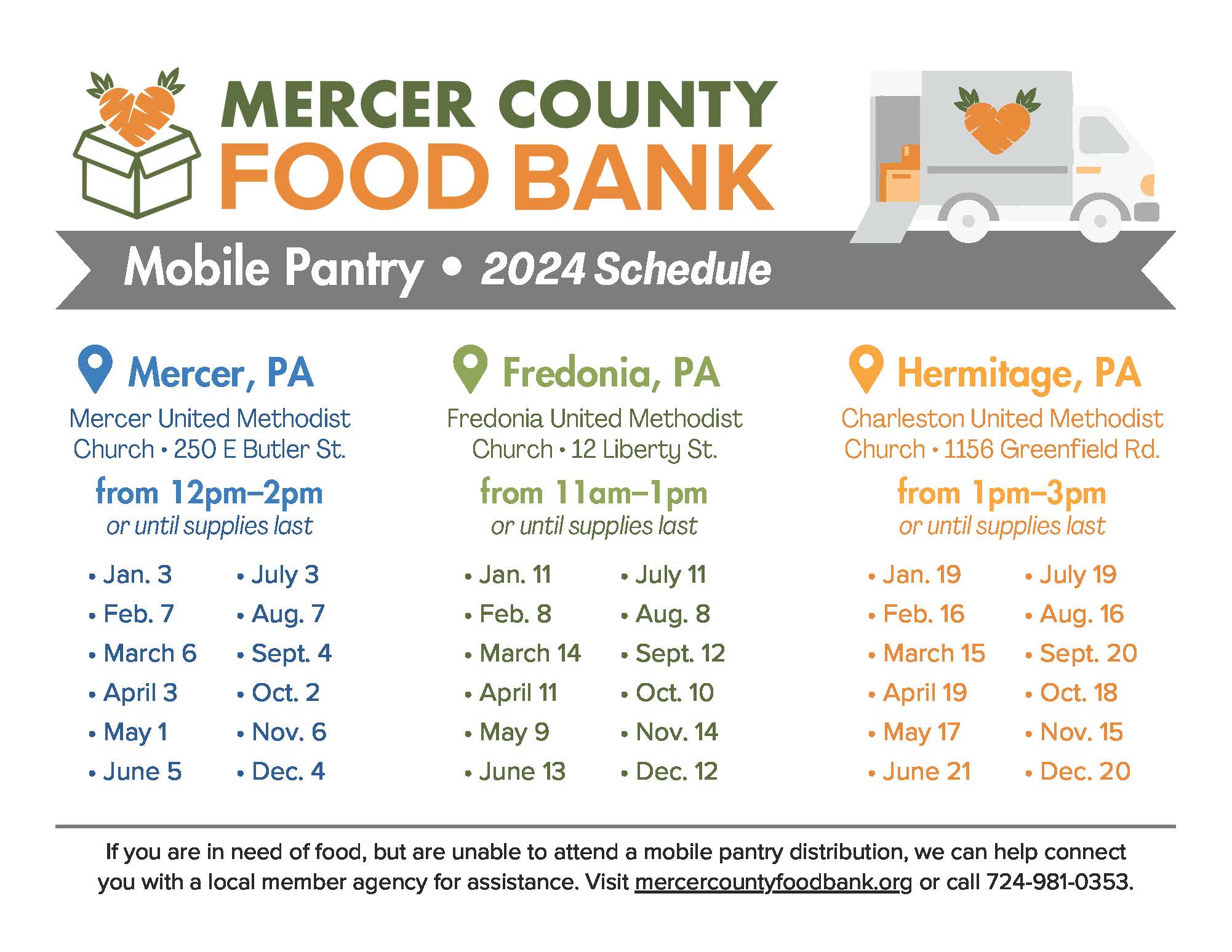 Mobile Pantry Flyer