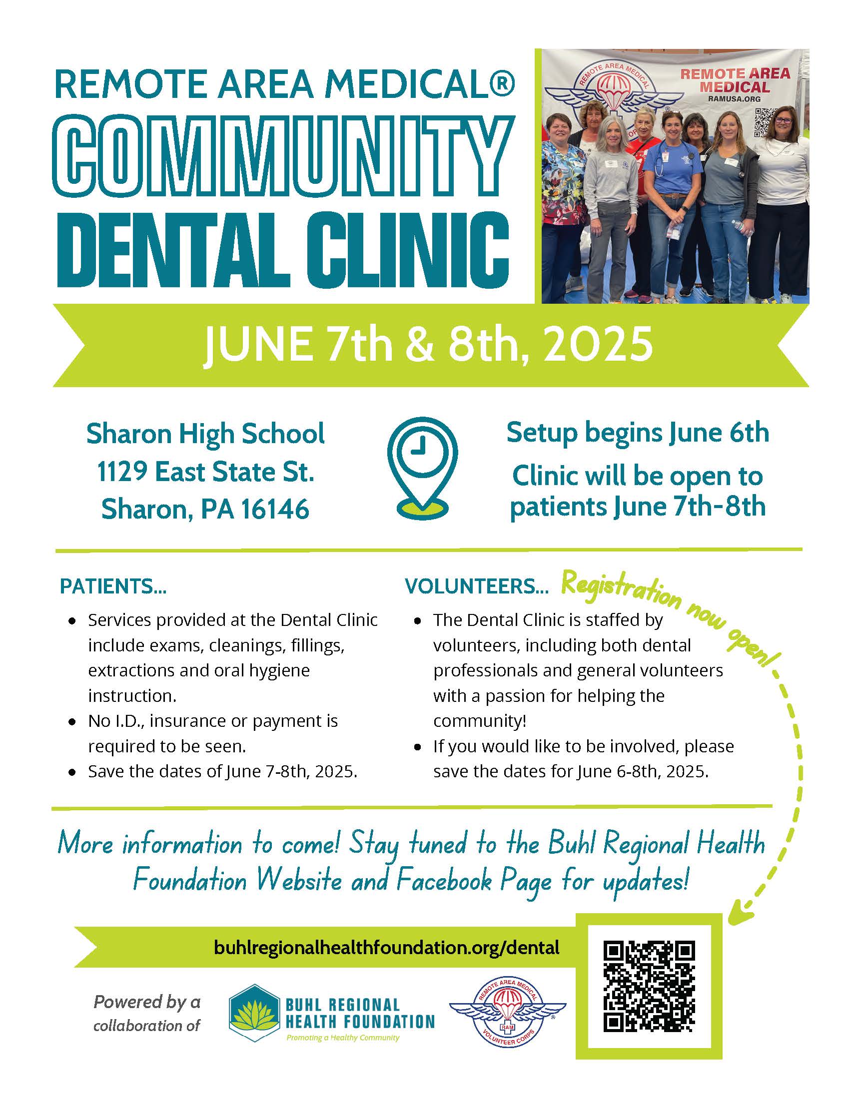 Community Dental Clinic Flyer
