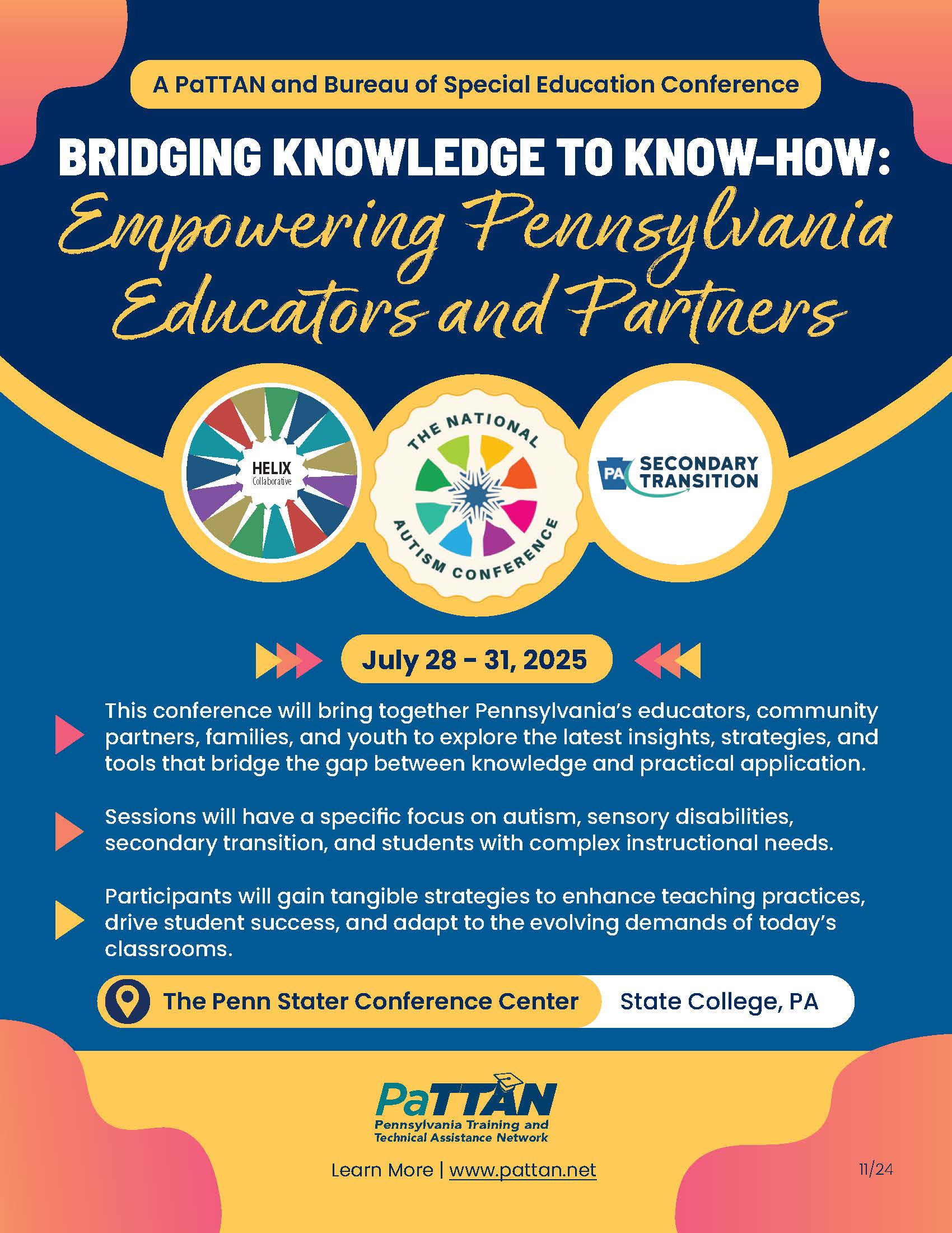 Bridging Knowledge Summer Conference Flyer