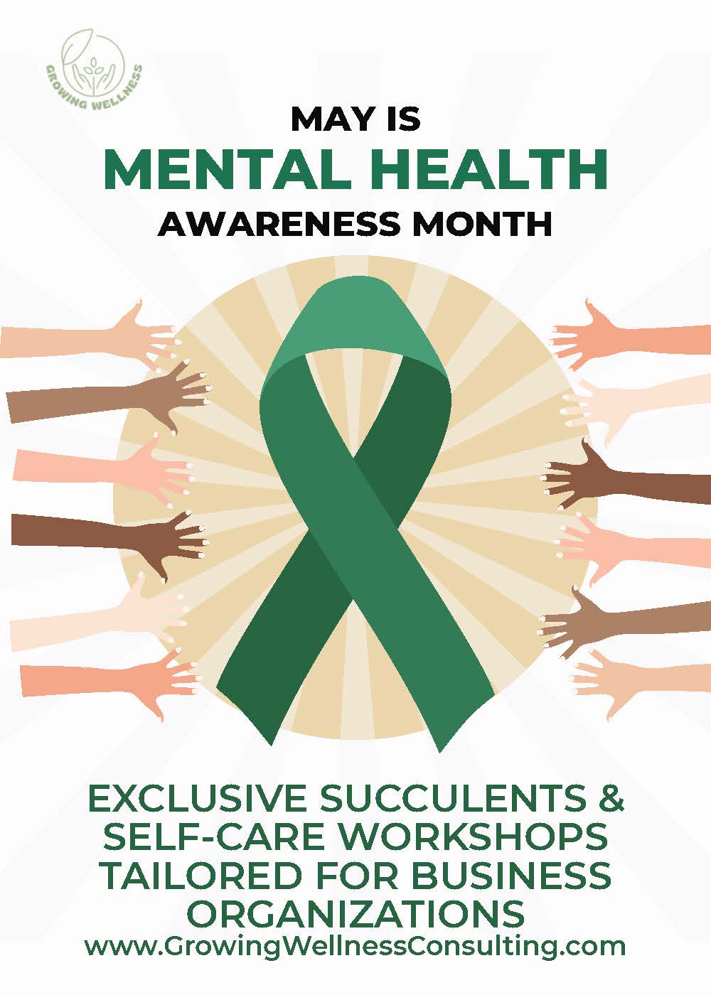 Mental Health Awareness Month Flyer