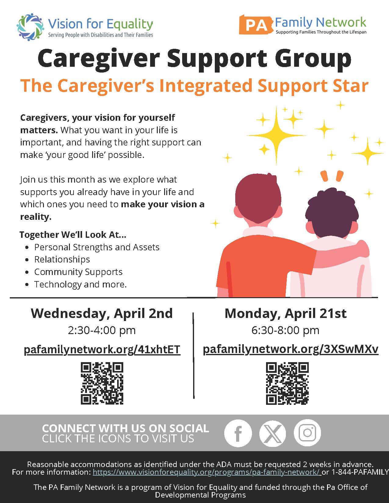 Caregiver Support Group Flyer
