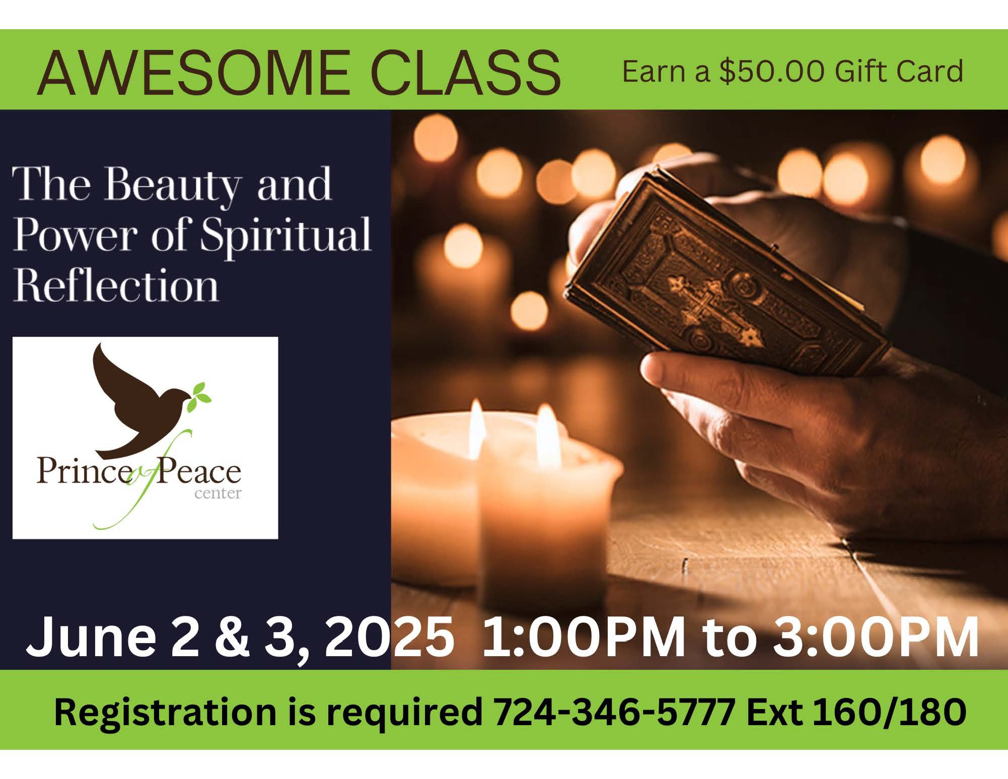 The Beauty and Power of Spiritual Reflection Flyer