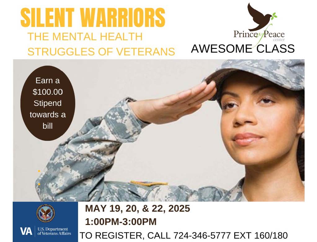 The Mental Health Struggles of Veterans Flyer