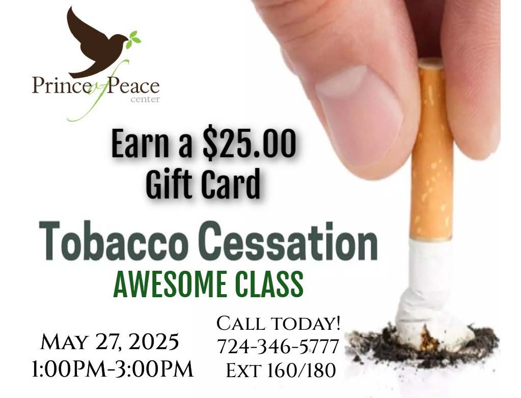 Tobacco Cessation Awesome Class Flyer