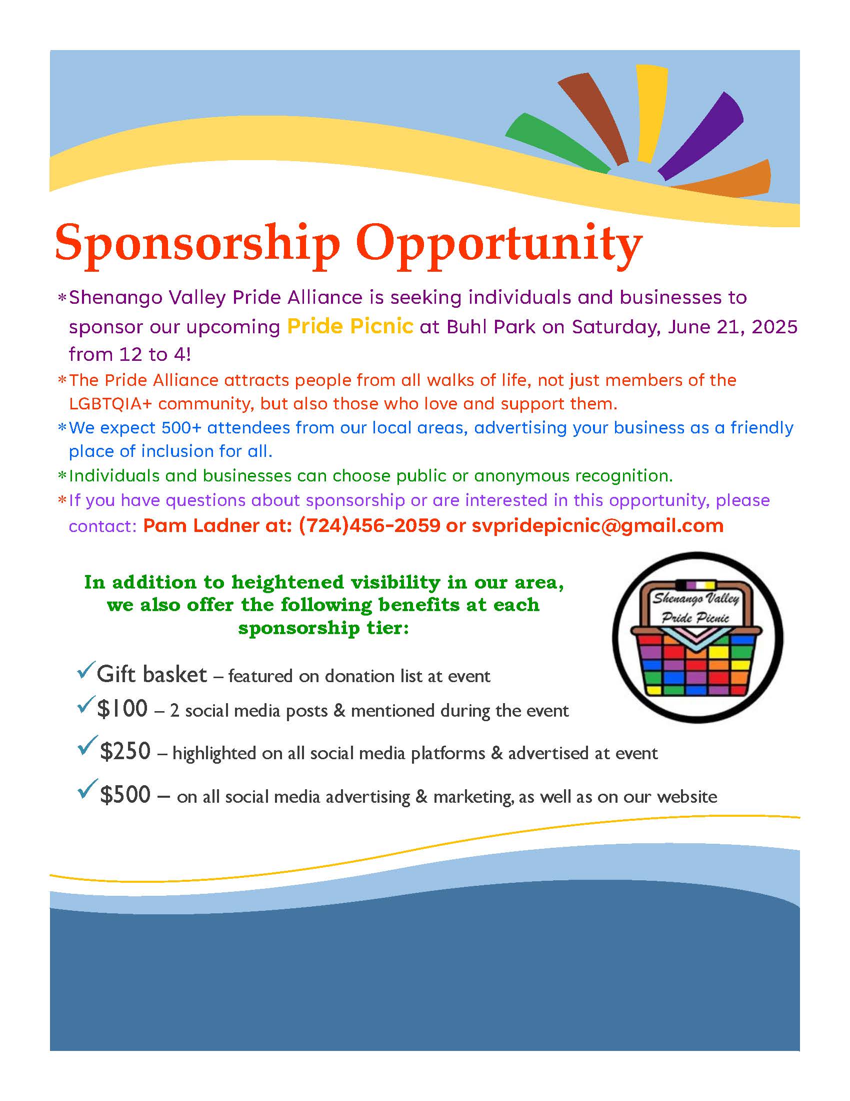 Pride Picnic Flyer