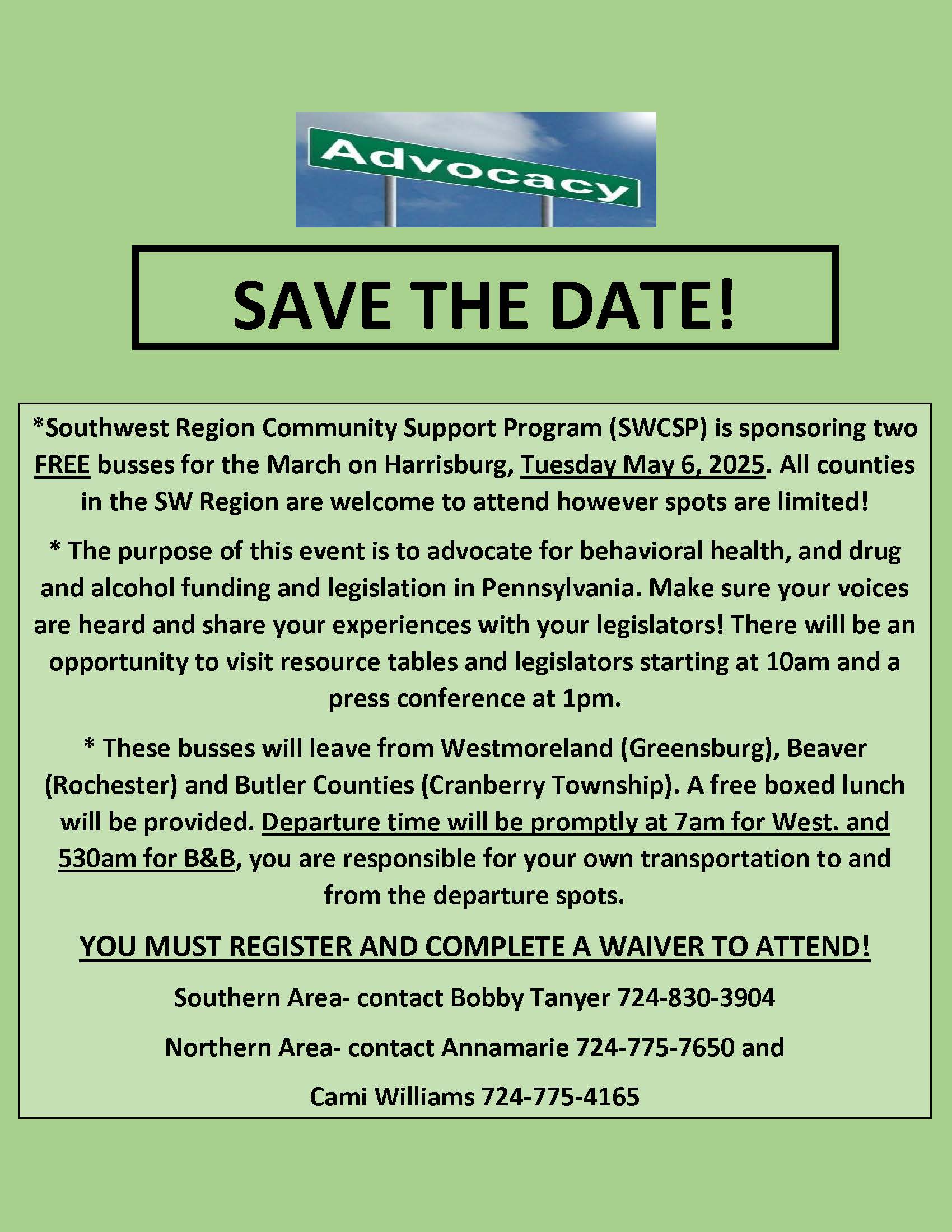 Mental Health and Wellness Fair Flyer
