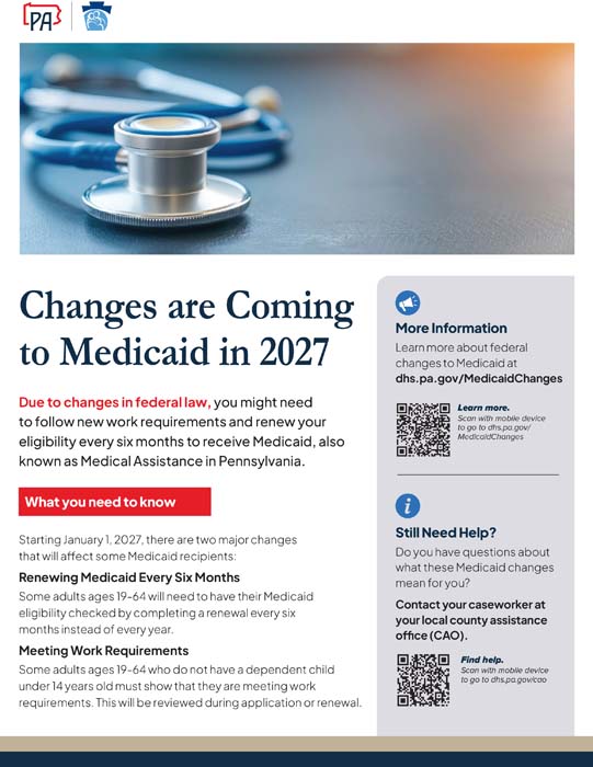 Changes Coming to Medicaid in 2007