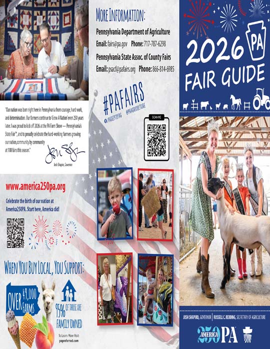 2026 PA Fair Guide