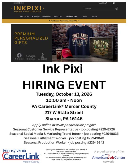 Ink Pixi Hiring Event