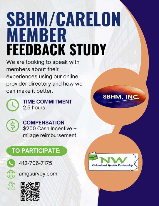 SBHM/Carelon Member Feedback Study