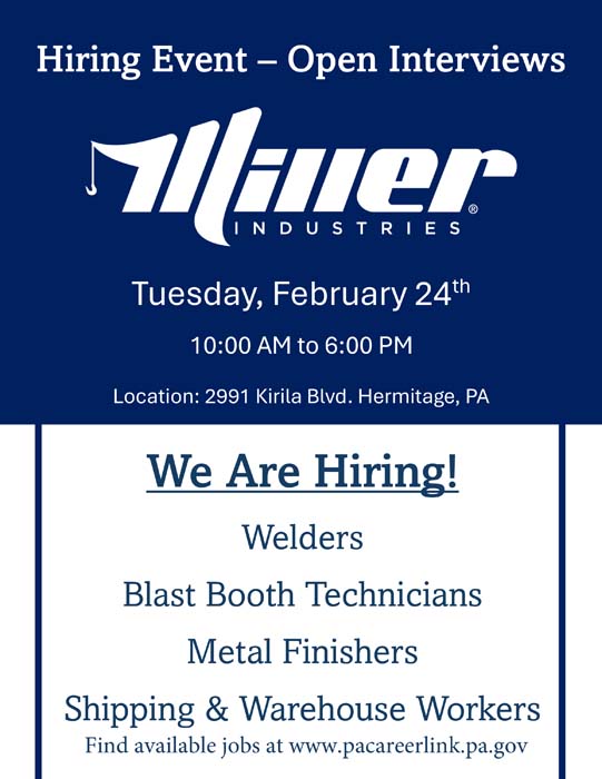 Miller Industries Hiring Event