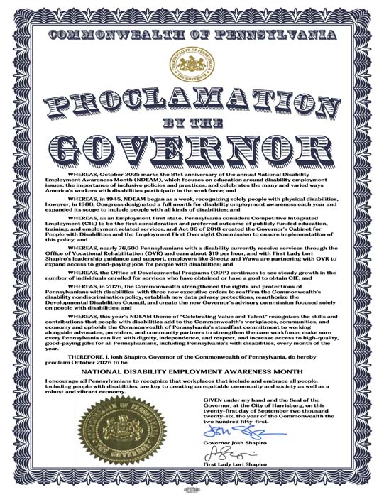 National Disability Employment Awareness Month