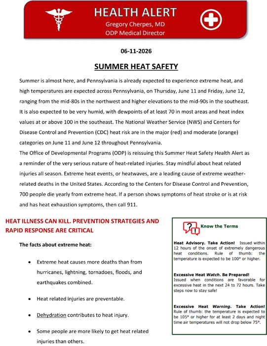 Summer Heat Safety