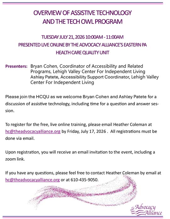 OVERVIEW OF ASSISTIVE TECHNOLOGY