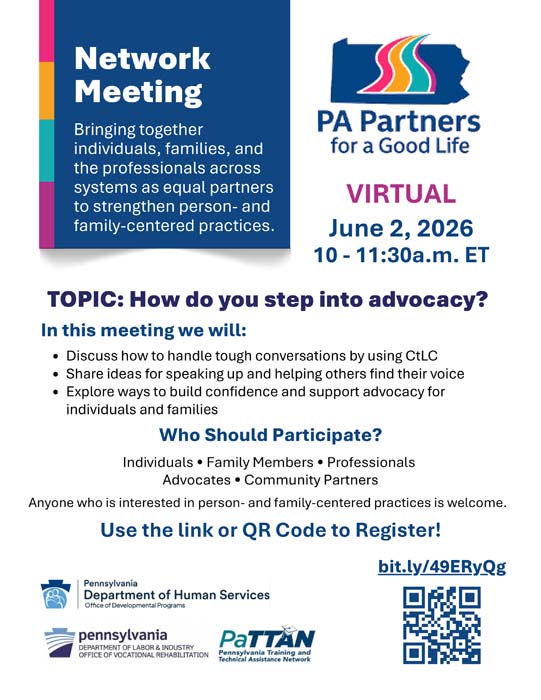 How do you step into advocacy?