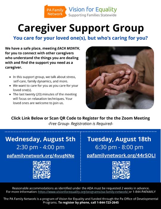 Caregiver Support Group