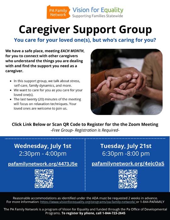 Caregiver Support Group