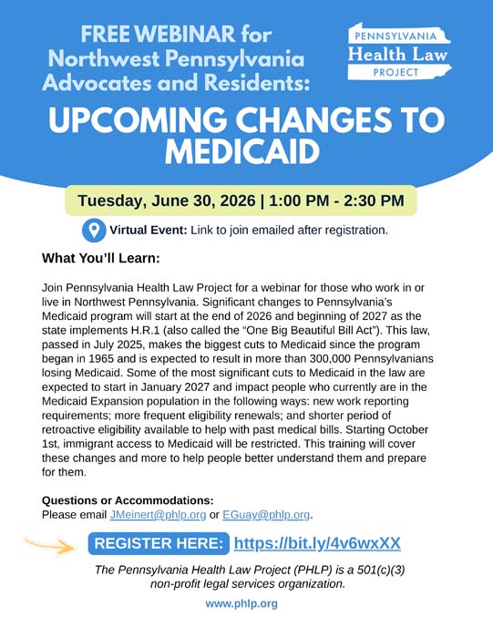 Upcoming Changes To Medicaid