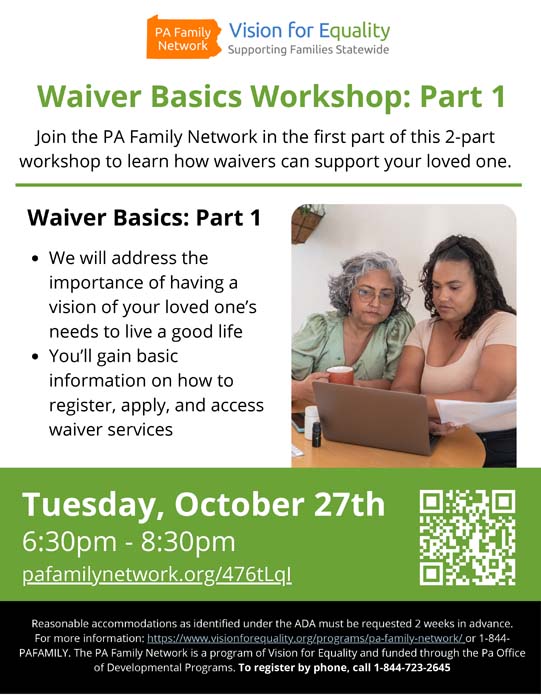 Waiver Basics Workshop: Part 1