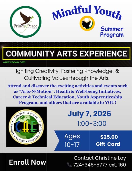 Mindful Youth: COMMUNITY ARTS EXPERIENCE