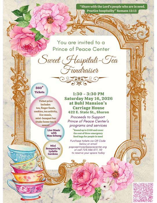 Sweet Hospitali-Tea Fundraiser