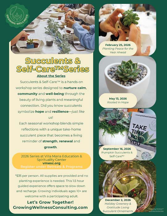 Succulents & Self-Care Series