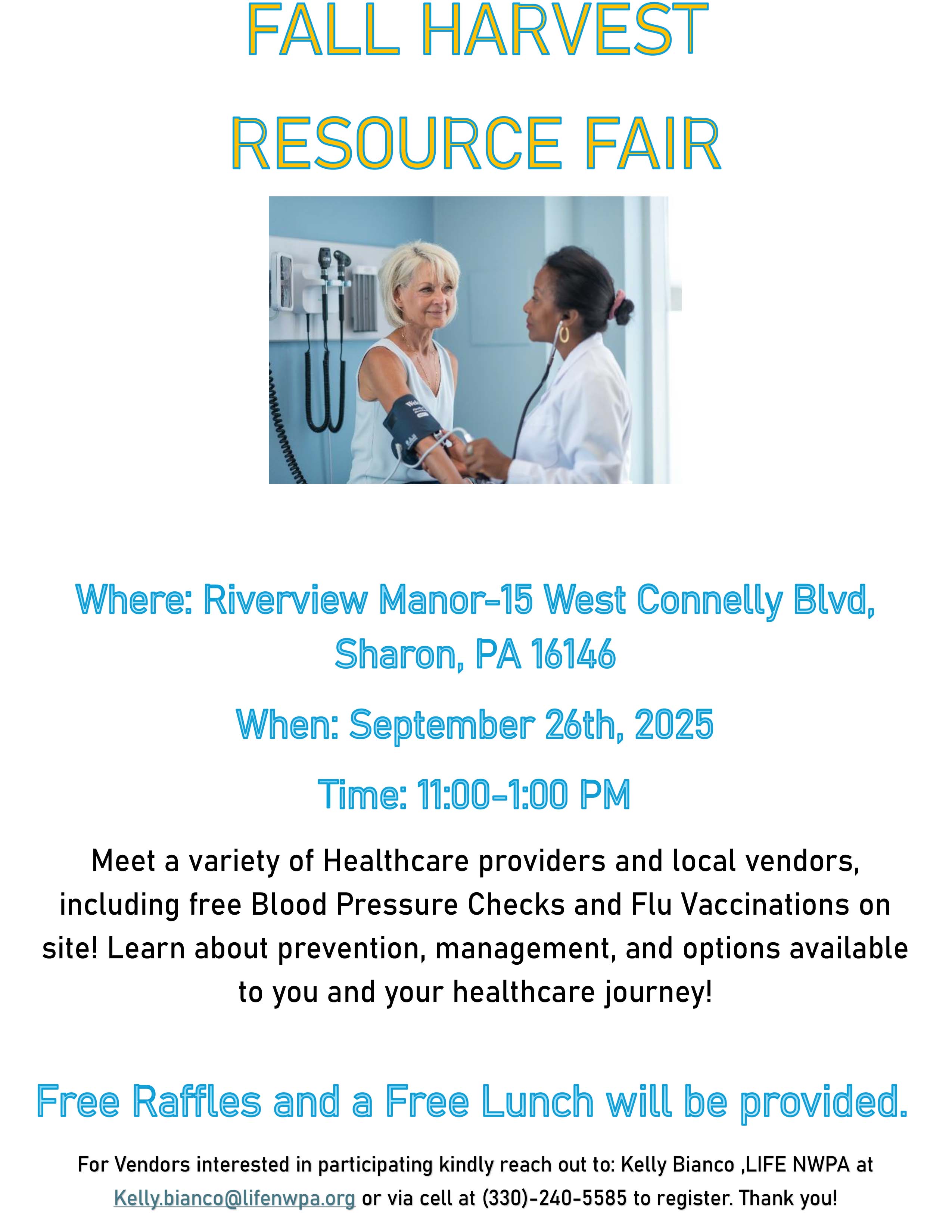 Riverview Manor Resource Fair