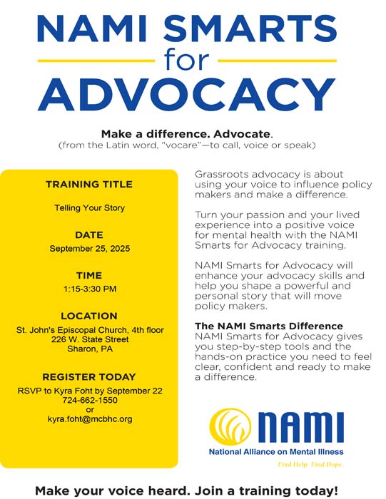 NAMI Smarts for Advocacy