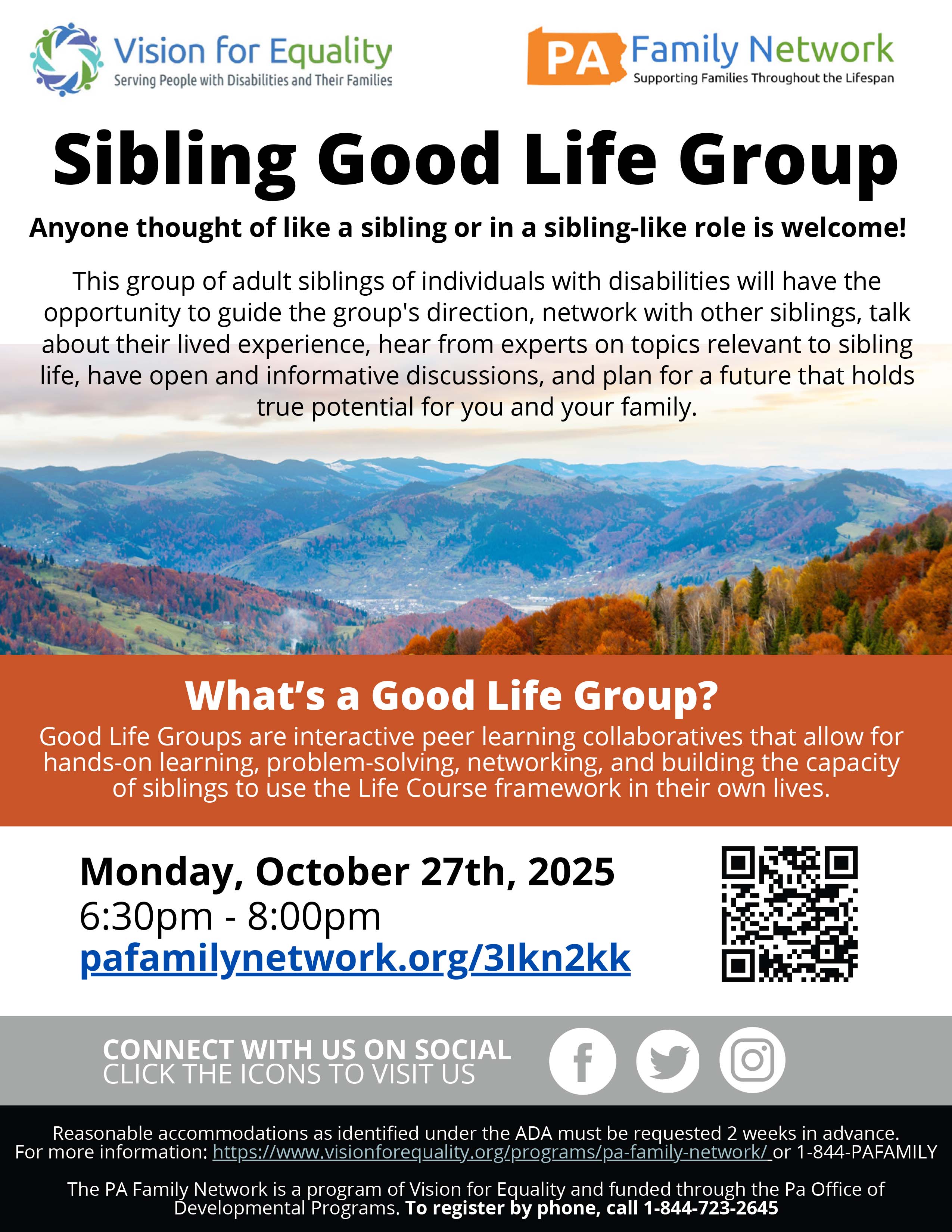 Sibling Good Life Group