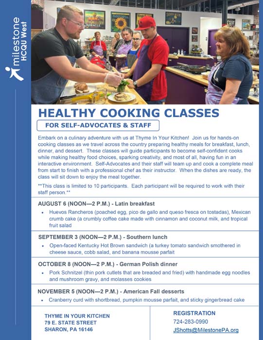 Healthy Cooking Classes
