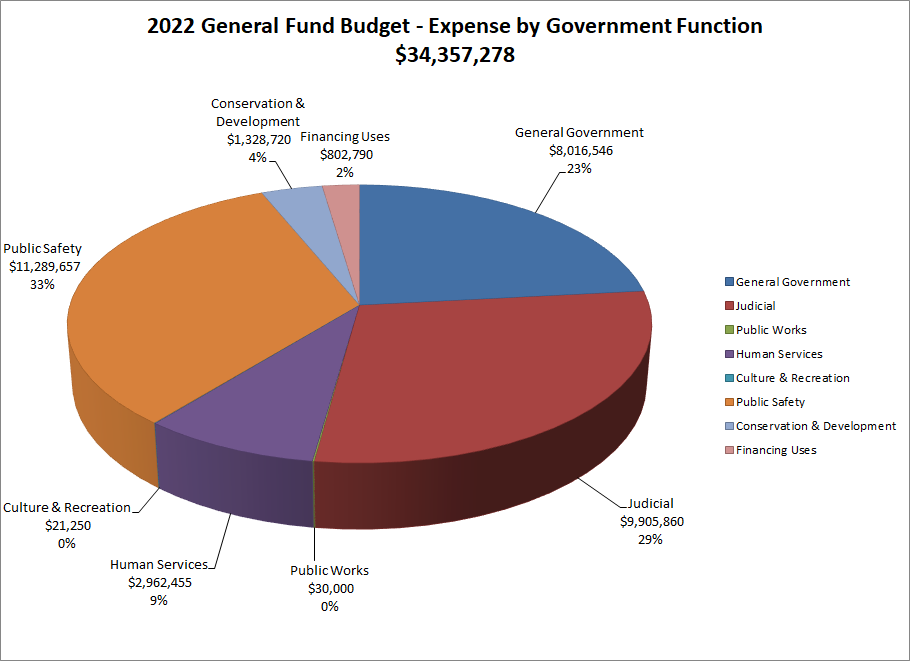 Pie Chart: Expense By Function