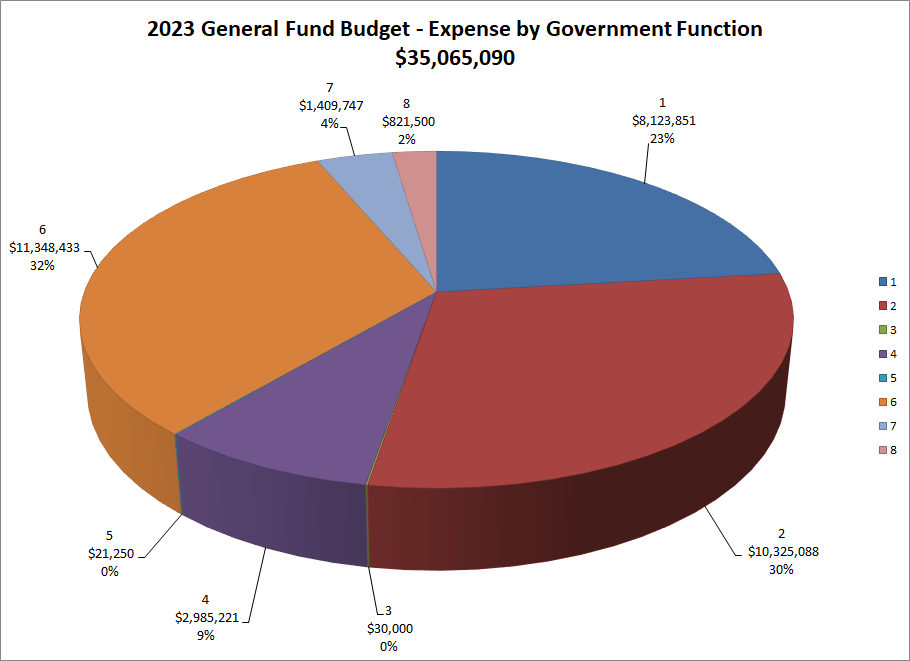 Pie Chart: Expense By Function